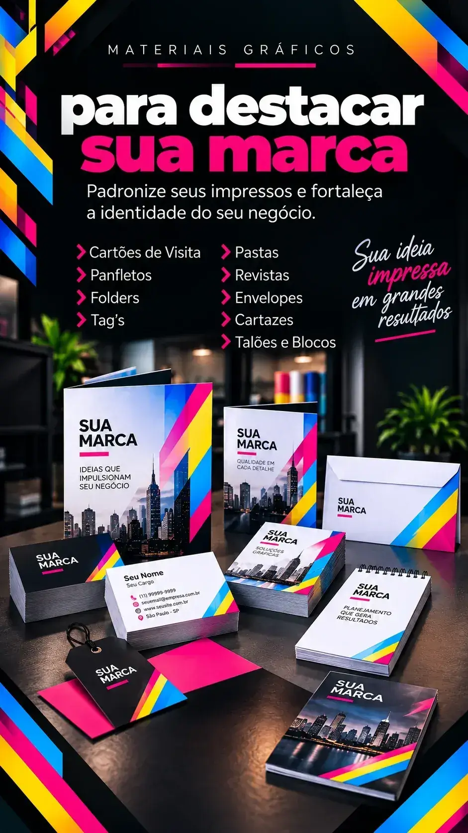 Materiais Graficosmobile E — Color Banner em Santo André e São Bernardo do Campo, SP